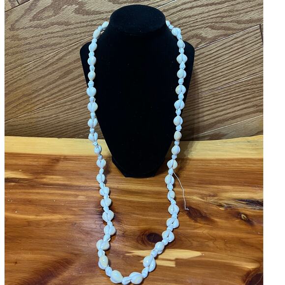 Vintage Lot Puka Cowrie Shell Hawaiian Aloha Necklaces 4 Piece Aloha Surf Boho - Picture 4 of 15